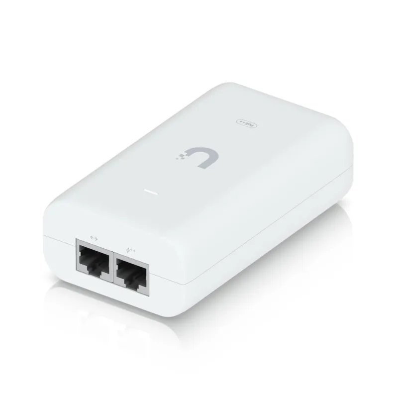 Inyector de potencia Ubiquiti U-PoE++ EU, 60W, 48V, 1.25A