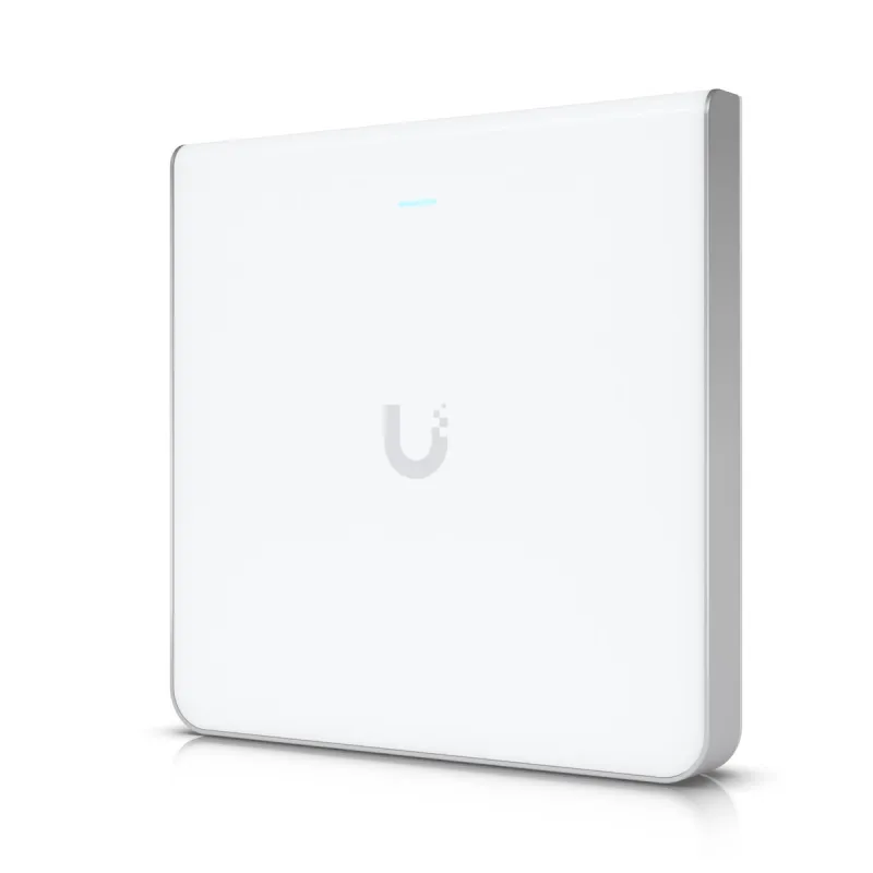 Точка доступа Ubiquiti U6-Enterprise-IW, двухдиапазонный WiFi6E 4x4 MIMO, 1x RJ45 2.5Gb/s PoE+, 4x RJ45 1000Mb/s
