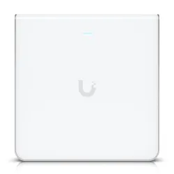Ubiquiti U6-Enterprise-IW Erişim Noktası, Çift Bant WiFi6E 4x4 MIMO, 1x RJ45 2.5Gb/s PoE+, 4x RJ45 1000Mb/s