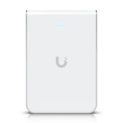 Ubiquiti U6-IW | Punkt dostępowy | UniFi6 In-Wall, WiFi 6 Dual Band, 1x GbE PoE In, 4x GbE PoE Out