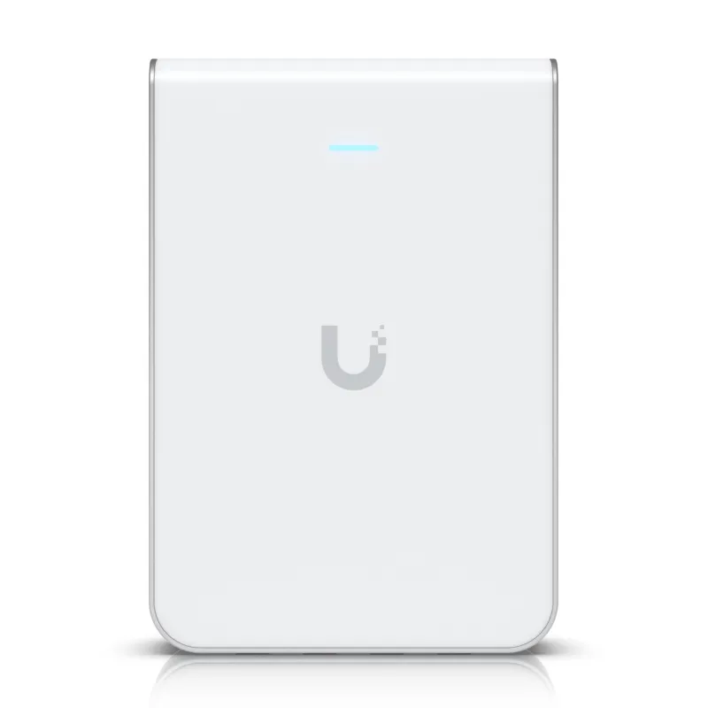 Ubiquiti U6-IW | Punkt dostępowy | UniFi6 In-Wall, WiFi 6 Dual Band, 1x GbE PoE In, 4x GbE PoE Out
