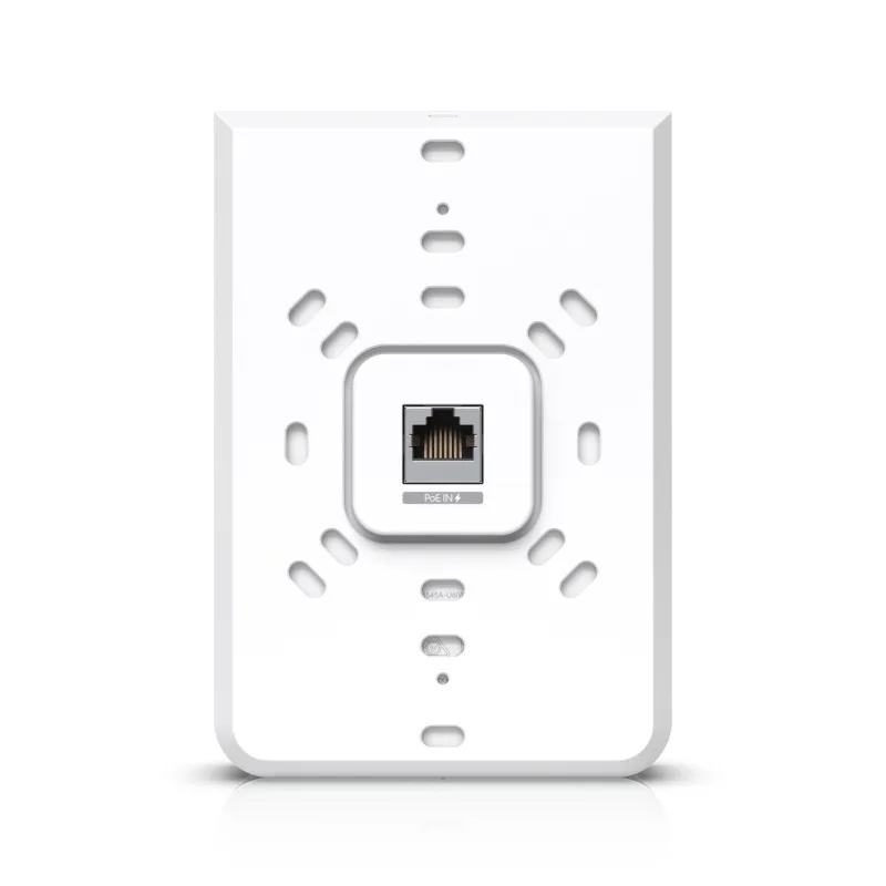 Ubiquiti U6-IW | Punto de acceso | UniFi6 In-Wall, WiFi 6 Dual Band, 1x GbE PoE In, 4x GbE PoE Out