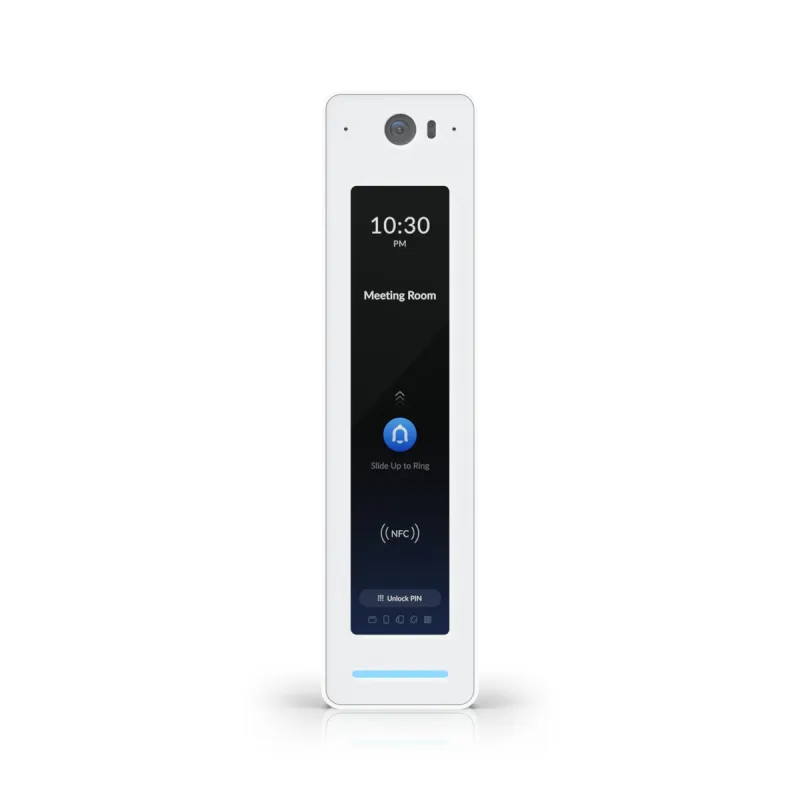 Ubiquiti UA-G2-Pro NFC Bluetooth Erişim Okuyucu, UniFi Access Reader G2 Pro, Dokunmatik Ekran, Kamera, Interkom, BT4.1, IP55, Po
