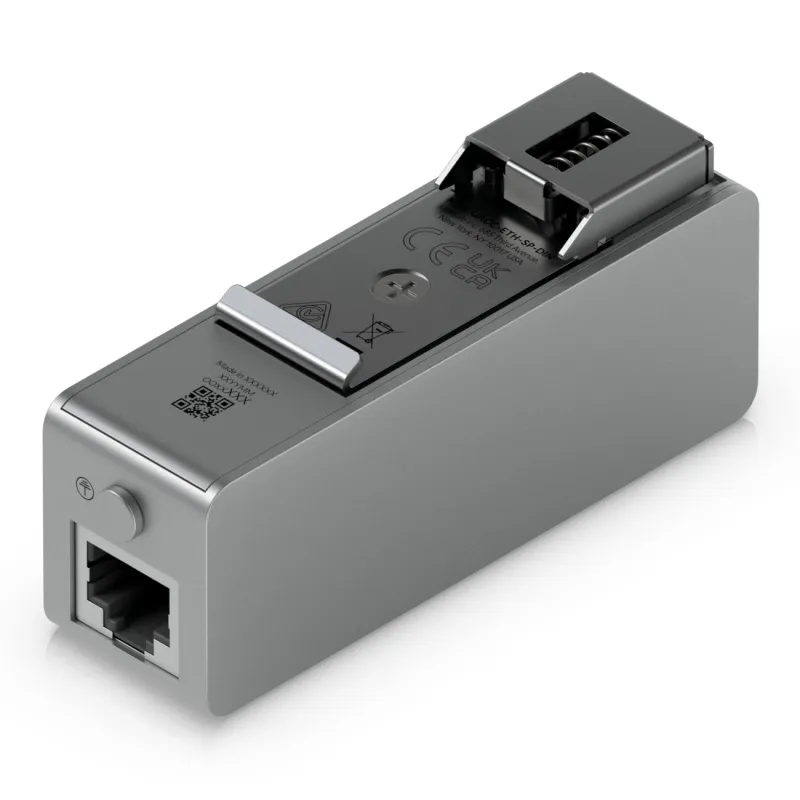 Ubiquiti UACC-ETH-SP-DIN | Přepěťová ochrana Ethernet | 2x RJ45 10GbE, PoE++