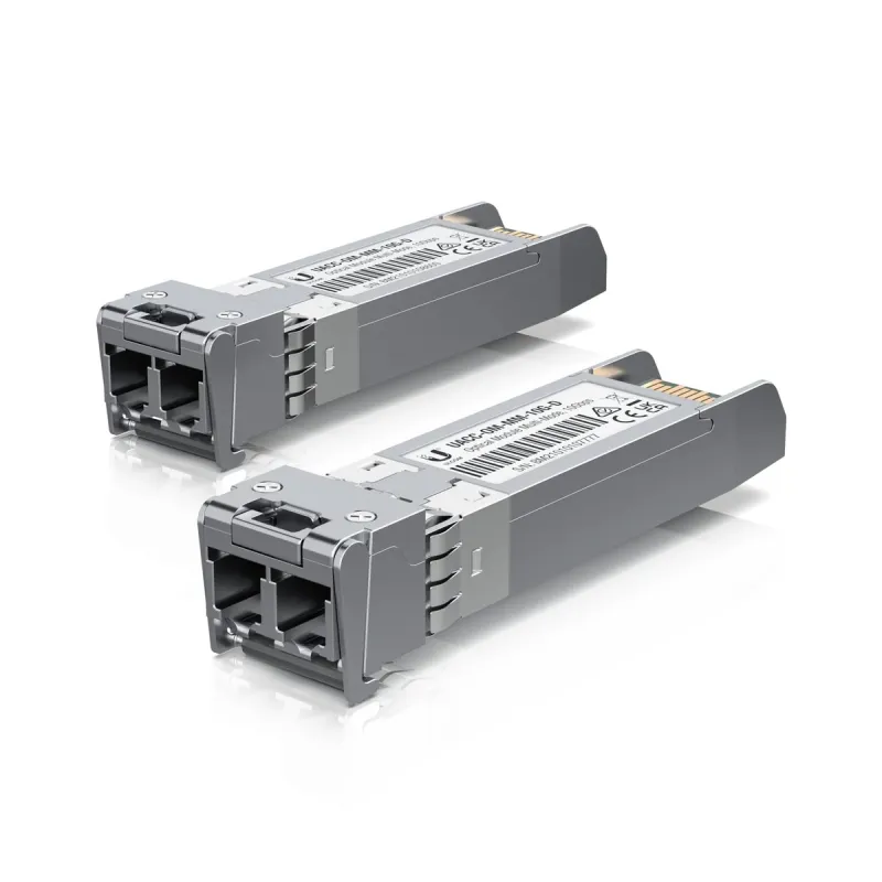 Modulo SFP+ Ubiquiti UACC-OM-MM-10G-D-2, Duplex LC, MM, 850nm, 10Gbps, 300m