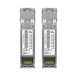 Ubiquiti SFP+ Modülü UACC-OM-MM-10G-D-20, 20'li paket, Duplex LC, MM, 850nm, 10Gbps, 300m