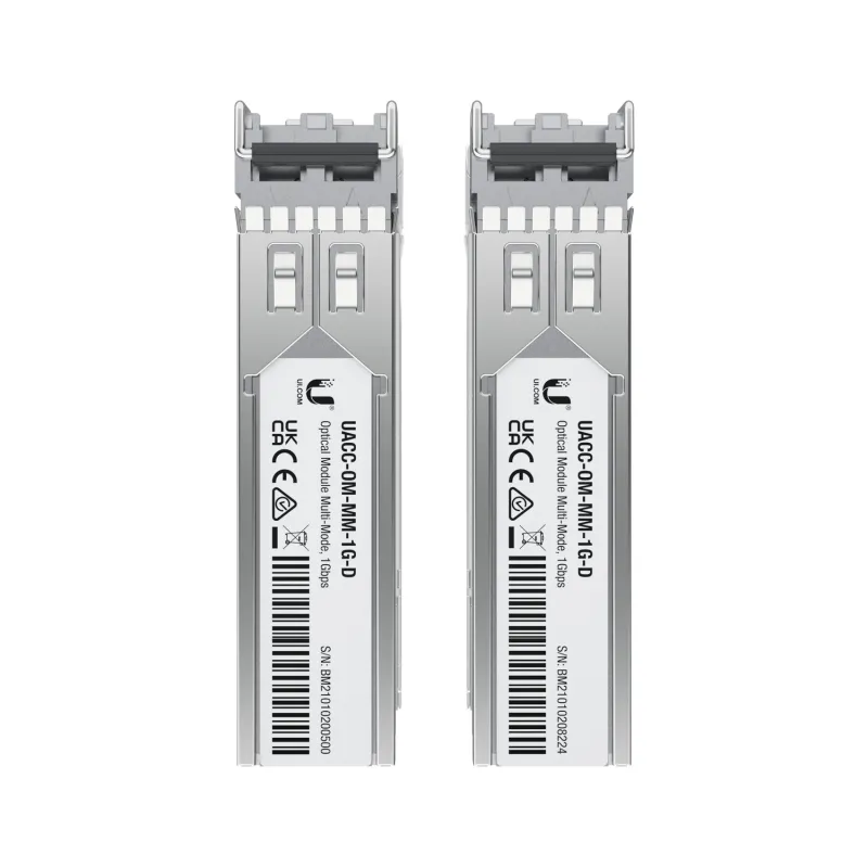 Ubiquiti UACC-OM-MM-1G-D-2 | Módulo SFP | MM, Duplex LC, 1.25Gbps, 550m