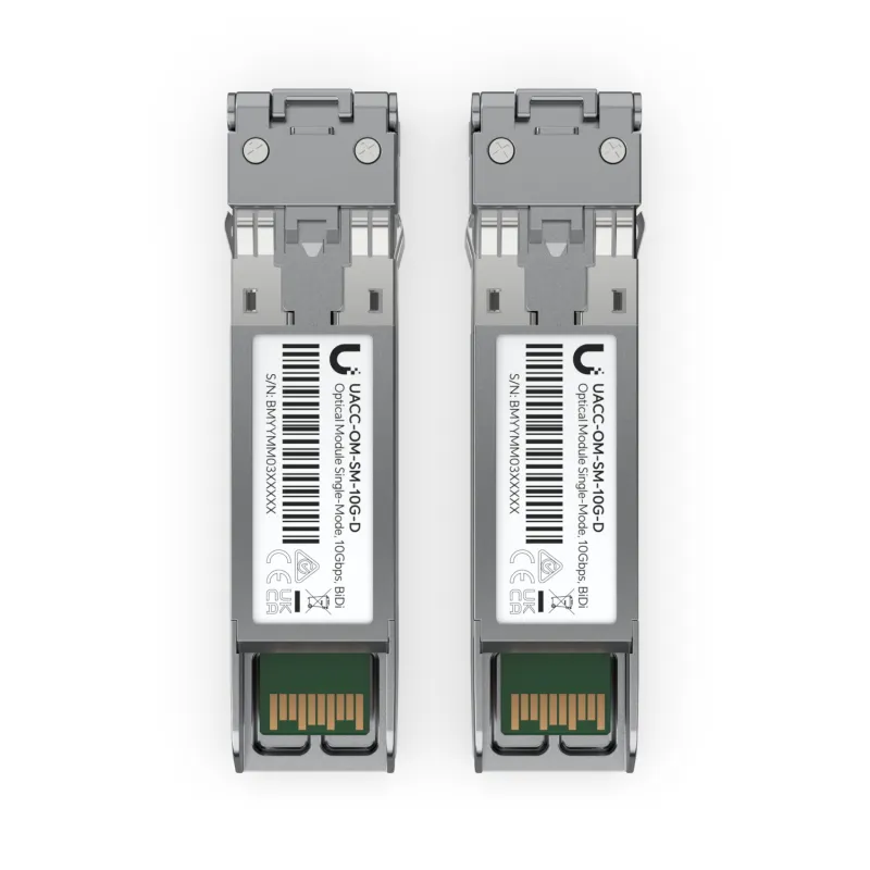 Модуль SFP+ Ubiquiti UACC-OM-SM-10G-D-20, SM, Дуплекс LC, 10Gbps, 10км