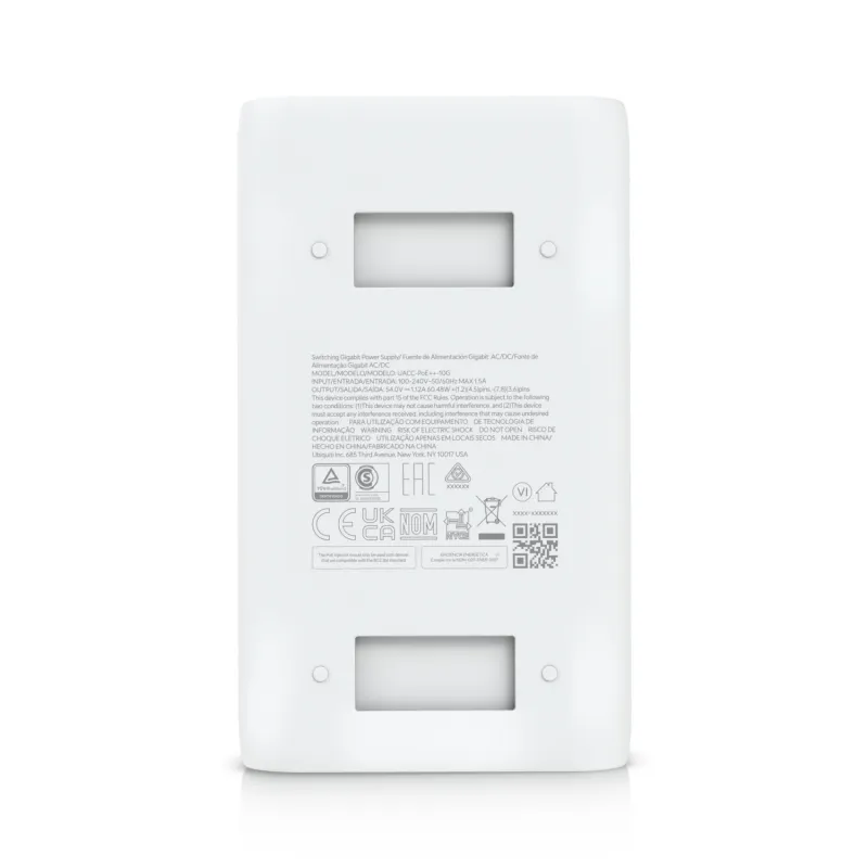 Ubiquiti UACC-PoE++-10G PoE Enjektörü, 60W PoE++