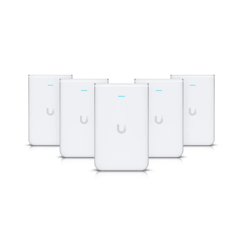 Ubiquiti UAP-AC-IW-5 | Access point | Unifi In-Wall, AC1200, MIMO, 3x RJ45 1000Mb/s, PoE+, 5-Pack