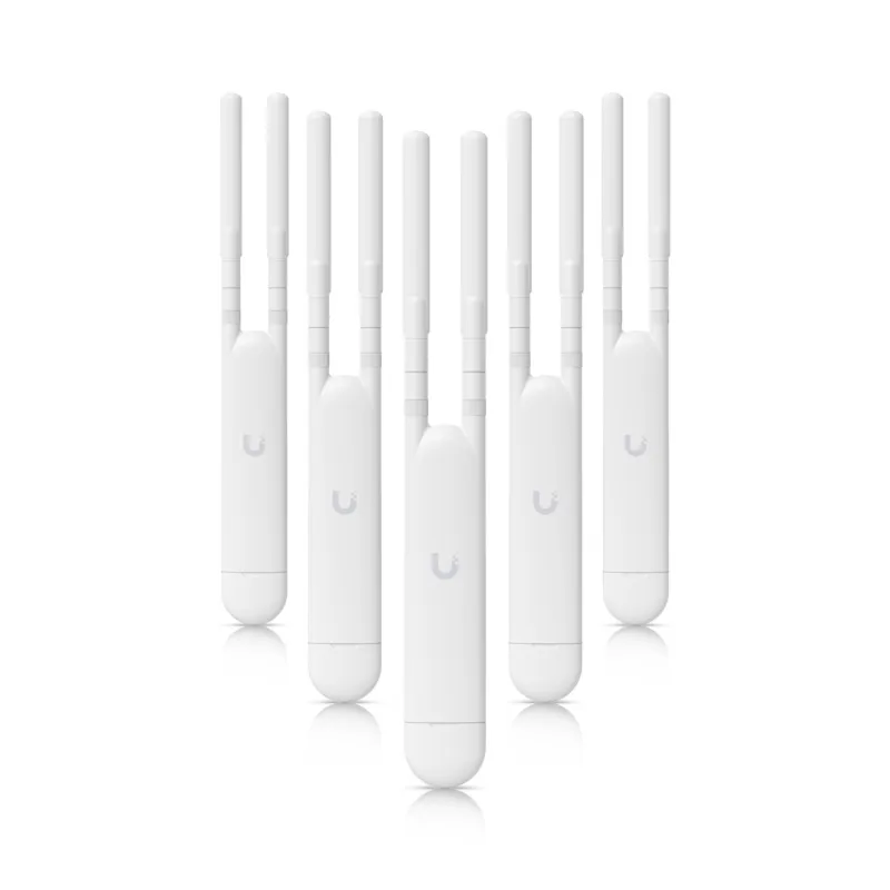 Ubiquiti UAP-AC-M-5 Mesh Sistemi, UniFi, MIMO, Çift Bant, AC1200, 1x RJ45 1000Mb/s, PoE, 5'li Paket