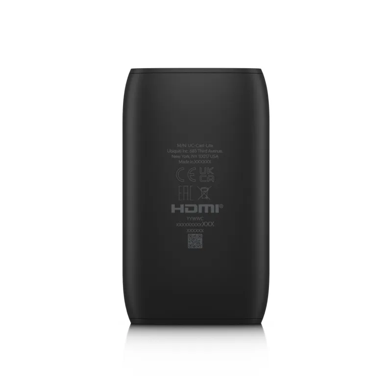 Ubiquiti UC-Cast-Lite | Display Cast | WiFi 6, 1080p, HDMI, USB-C