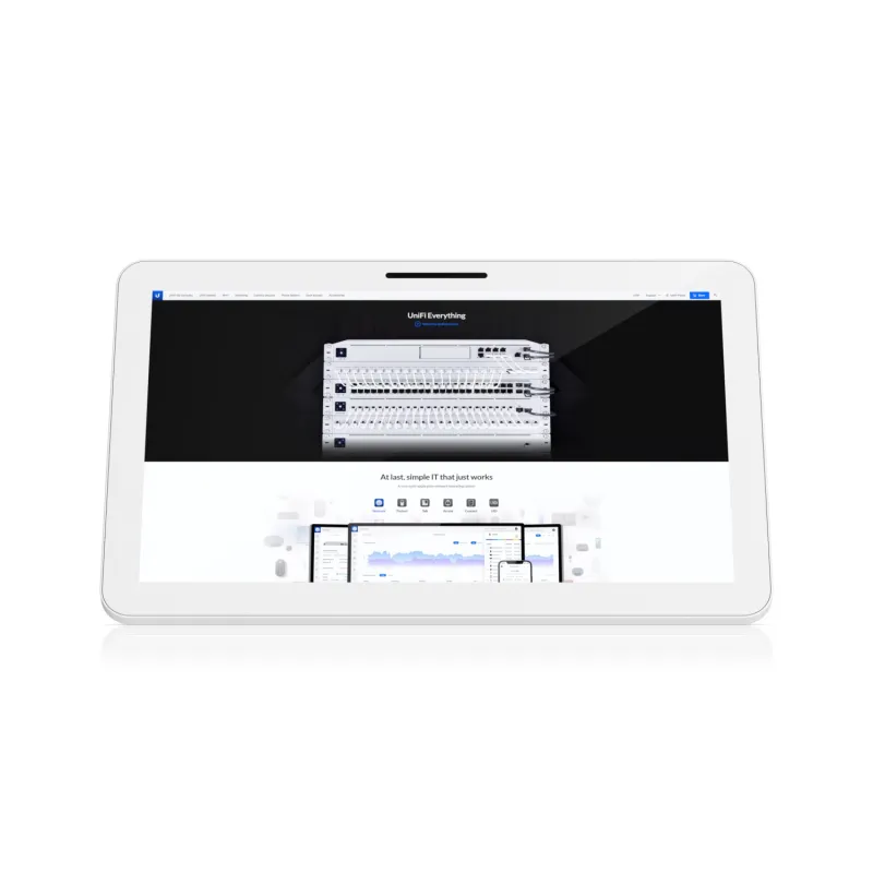 Ubiquiti UC-Display | Pantalla táctil | Adaptador VESA Full HD PoE++ de 21,5"