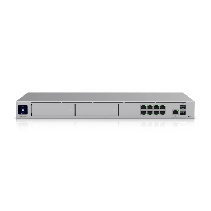 Консоль Ubiquiti UDM-Pro-Max, UniFi Dream Machine, 8x RJ45 1000Mb/s, 1x SFP+, 1x RJ45 2.5Gb/s WAN, 1x SFP+ WAN