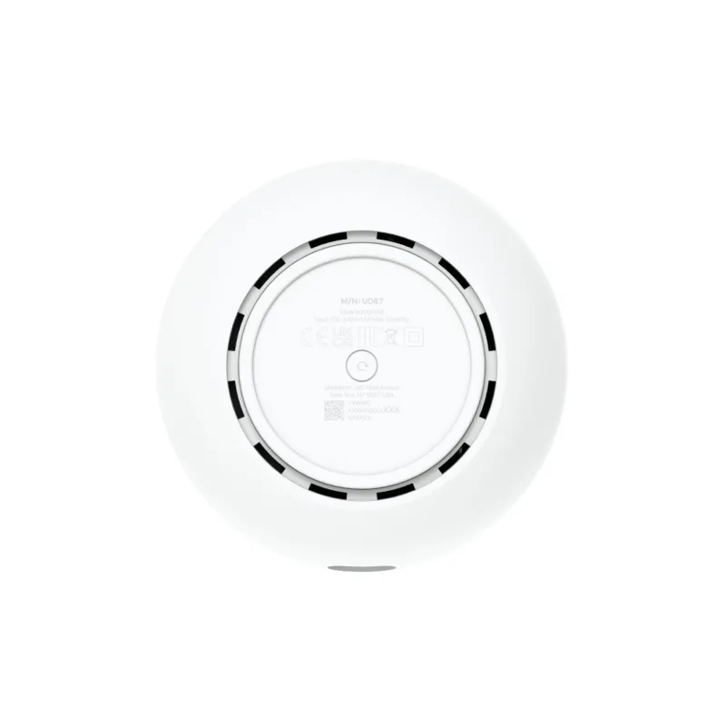 Маршрутизатор Ubiquiti UDR7-EU Wi-Fi, Wi-Fi 7, 4x 2.5GbE, 1x SFP+, слот microSD