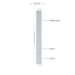 Ubiquiti UDW Dream Wall | Console | Wi-Fi6, 10G SFP+, 1G RJ45 PoE++, 2.5G RJ45 WAN, touchscreen