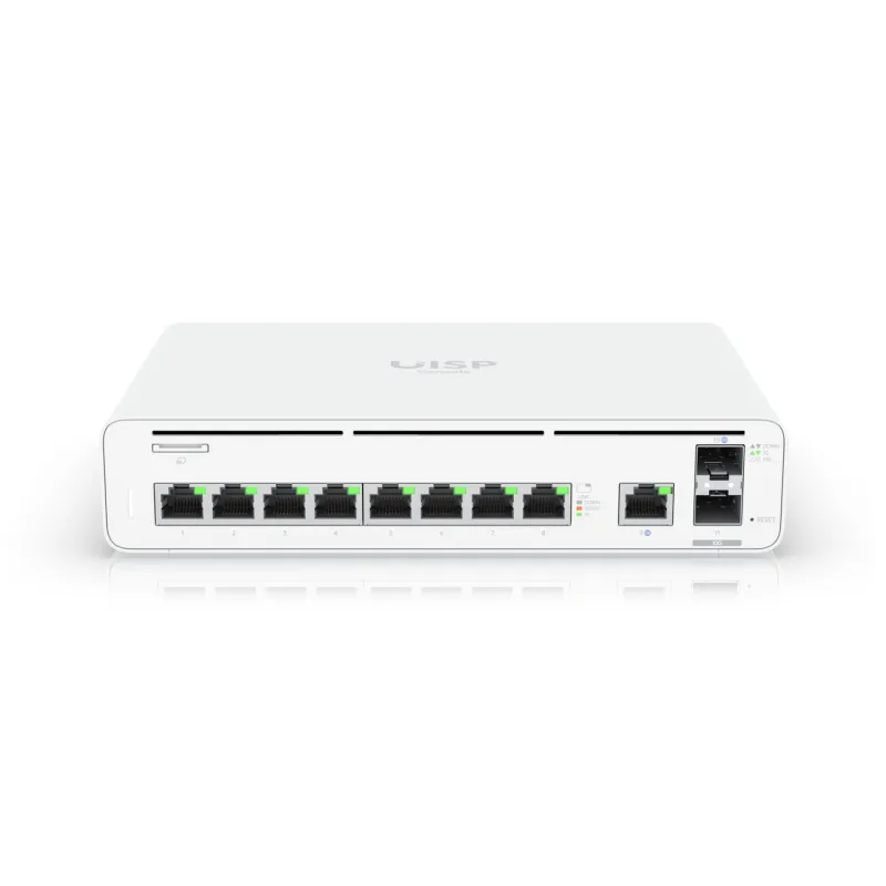 Ubiquiti UISP-Console-EU | UISP host console | Switch/Gateway, 2x 10G SFP+, 9x GbE RJ45