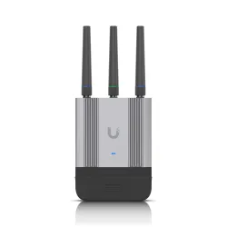 Ubiquiti UMR-Industrial-EU | Roteador industrial | LTE Cat 4, Wi-Fi 4, 2x RJ45 1000Mb/s, nano SIM