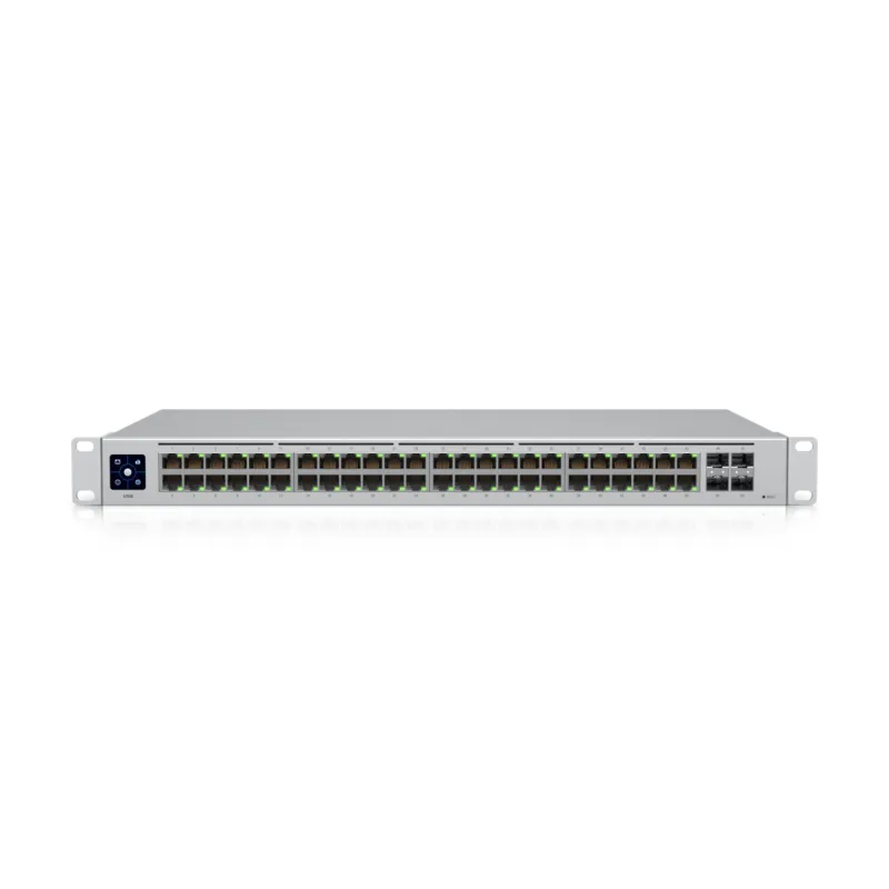 Коммутатор Ubiquiti USW-48, UniFi, 48x RJ45 1000Mb/s, 4x SFP