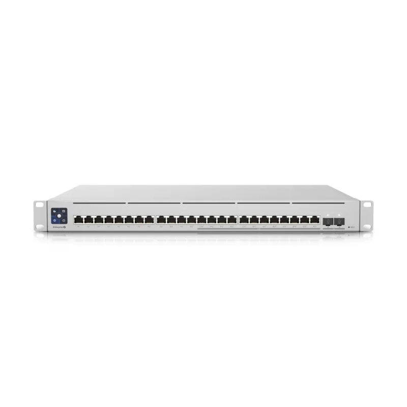 Ubiquiti USW-Enterprise-24-PoE | Přepnout | 12x RJ45 2,5Gb/s PoE+, 12x RJ45 1000Mb/s PoE+, 2x SFP+, L3, 400W