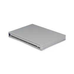 Коммутатор Ubiquiti USW-Enterprise-24-PoE, 12x RJ45 2.5Gb/s PoE+, 12x RJ45 1000Mb/s PoE+, 2x SFP+, L3, 400W