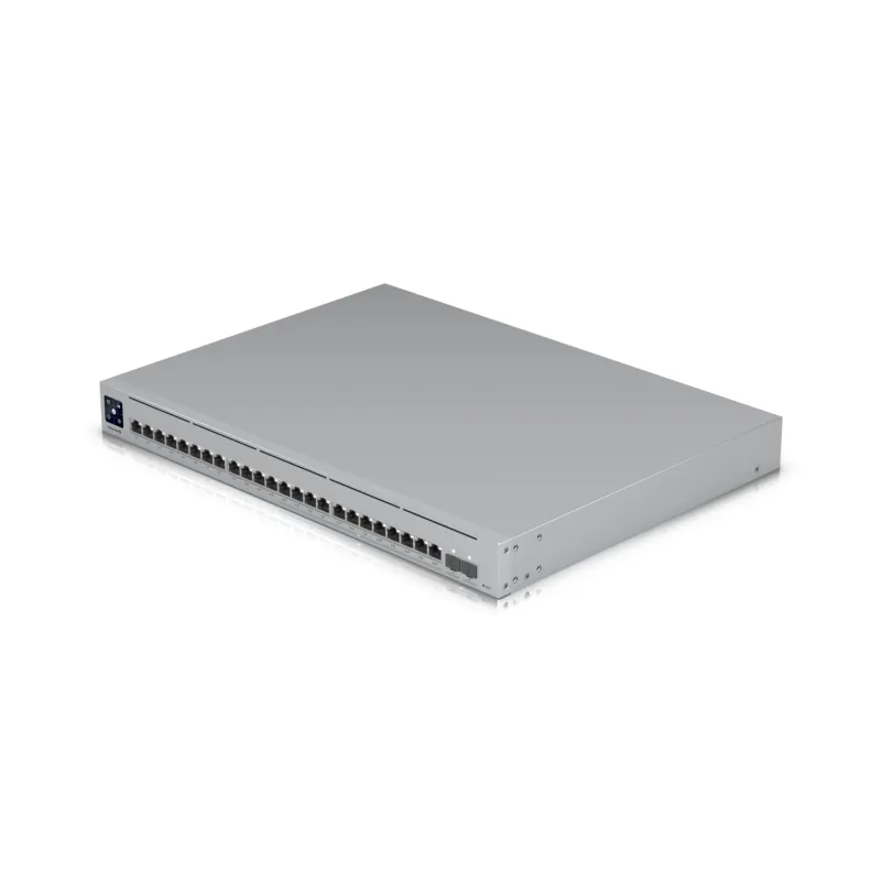 Коммутатор Ubiquiti USW-Enterprise-24-PoE, 12x RJ45 2.5Gb/s PoE+, 12x RJ45 1000Mb/s PoE+, 2x SFP+, L3, 400W