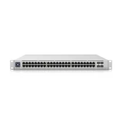 Коммутатор Ubiquiti USW-Enterprise-48-PoE, 48x RJ45 2.5Gb/s PoE+, 4x SFP+, L3, 720W