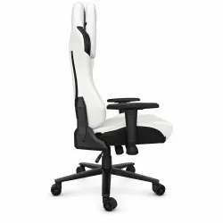 GG GAMING BY EXTRALINK FOTEL GAMINGOWY BIUROWY ERGONOMICZNY BIAŁO-CZARNY STRIKER - Zdjęcie 5