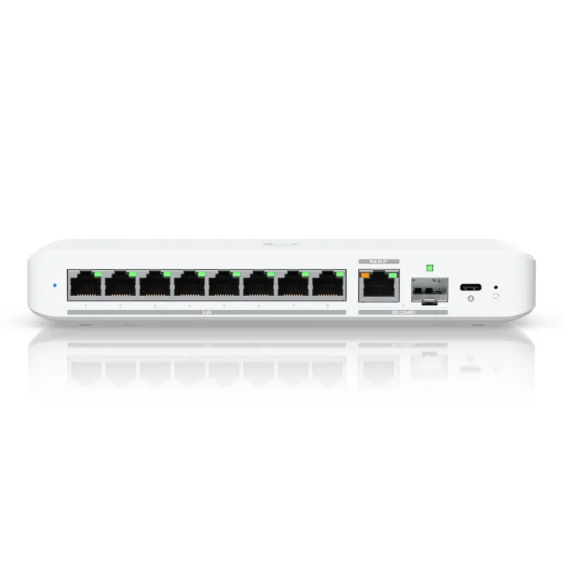 Коммутатор Ubiquiti USW-Flex-2.5G-8-EU, 8x 2.5GbE RJ45, 1x 10GbE SFP+
