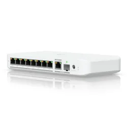 Ubiquiti USW-Flex-2.5G-8-PoE | Přepínač | 8x 2.5GbE RJ45, 1x 10GbE SFP+, 196W