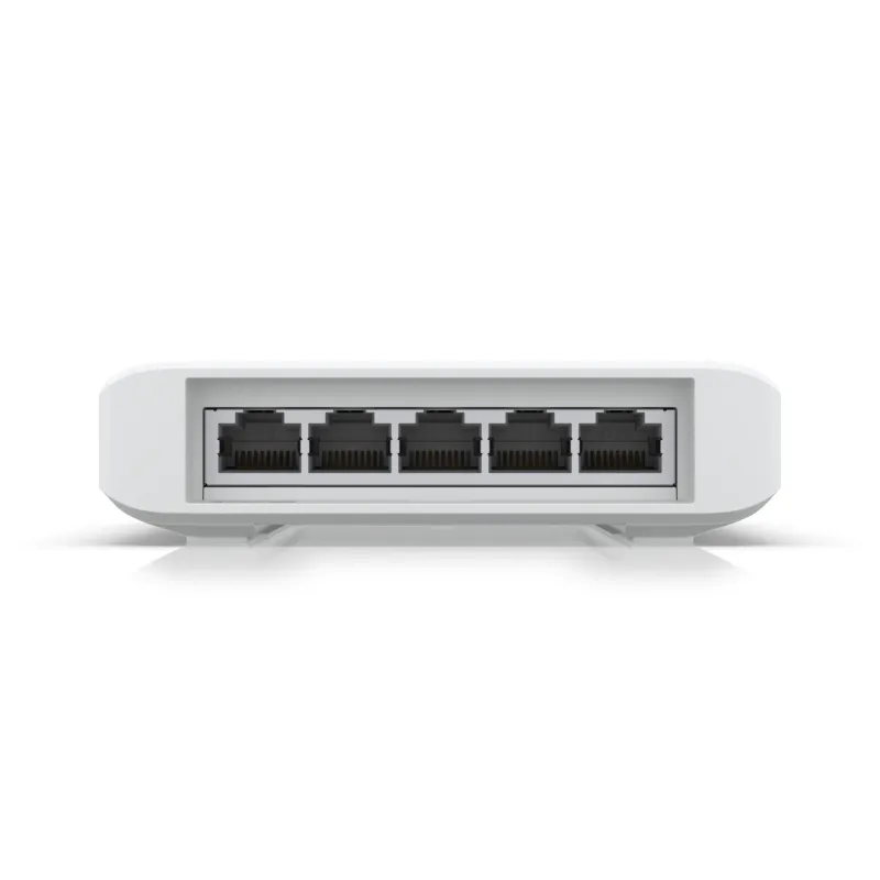 Ubiquiti Switch USW-FLEX-3, UniFi, 5x RJ45 1000Mb/s, 1x PoE Giriş, 4x PoE Çıkış, 46W, 3'lü Paket