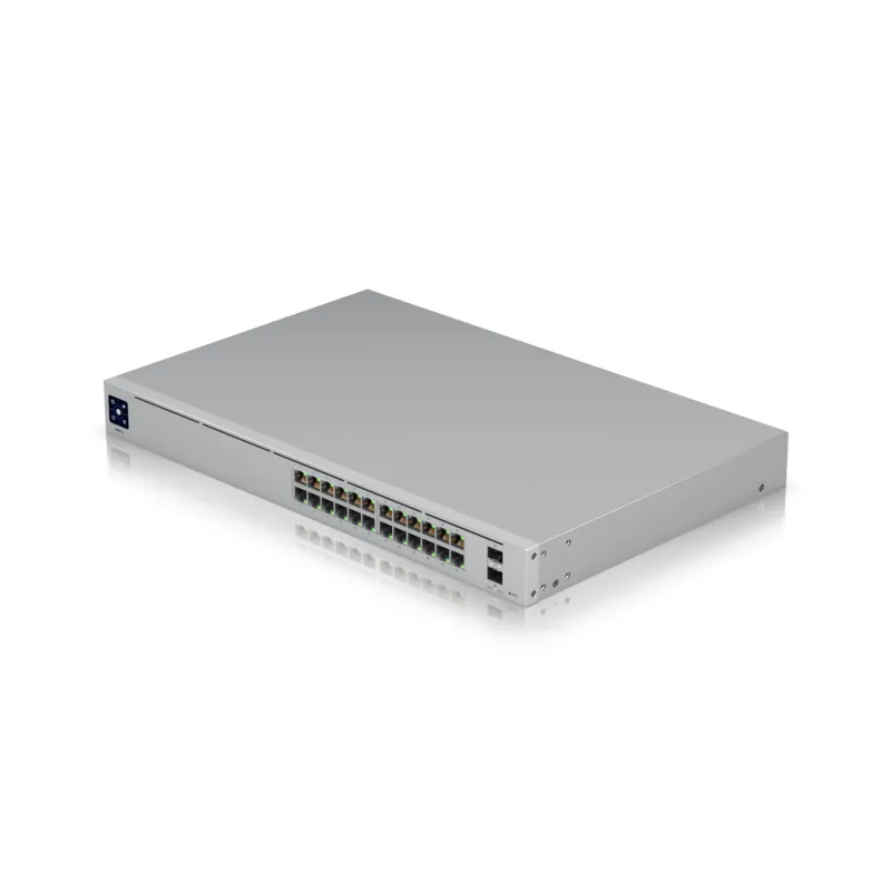 Коммутатор Ubiquiti USW-PRO-24, UniFi GEN2, 24x RJ45 1000Mb/s, 2x SFP+