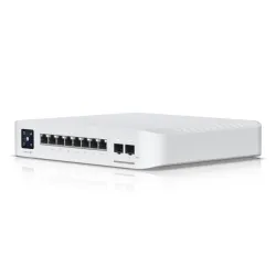 Коммутатор Ubiquiti USW-Pro-8-PoE, 8x RJ45 1000Mb/s, PoE++, SFP+ uplink, 120W