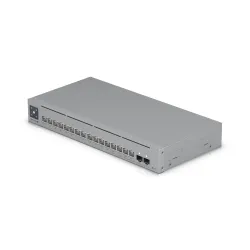 Коммутатор Ubiquiti USW-Pro-Max-16-PoE-EU, 4x 2.5 GbE RJ45 PoE++, 12x GbE RJ45 PoE+, 2x SFP+, Etherlighting, L3, 180W