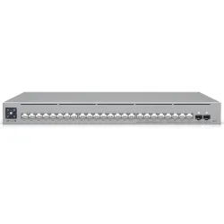 Коммутатор Ubiquiti USW-Pro-Max-24-PoE, Etherlighting, 8x RJ45 2.5Gbps, 16x RJ45 1000Mbps, 2x SFP+, L3, 400W PoE