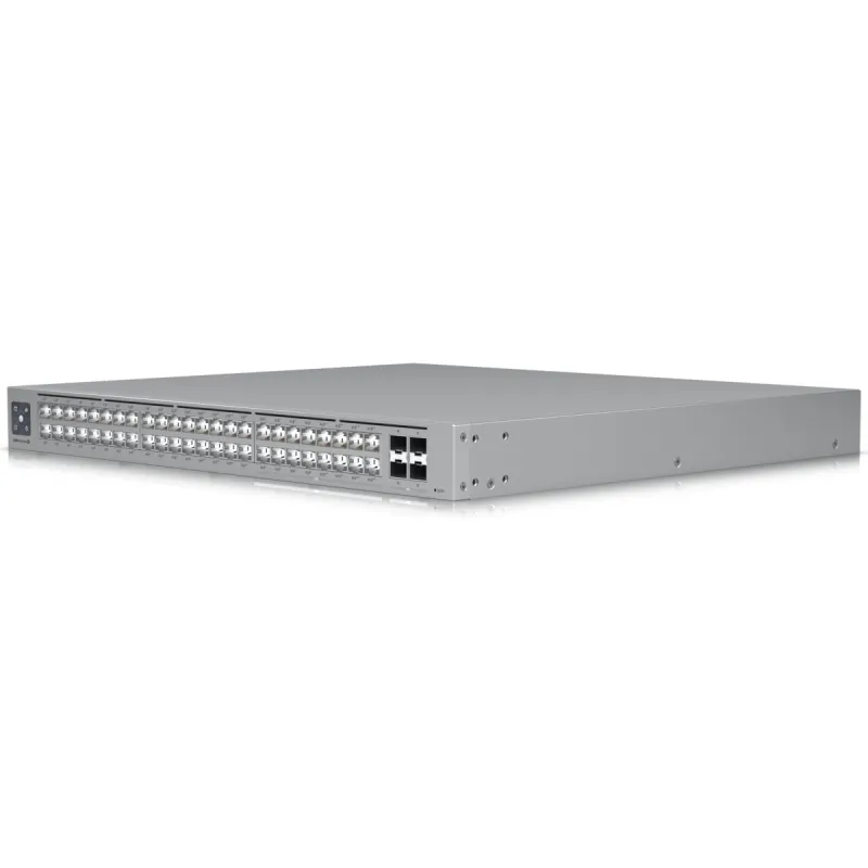 Коммутатор Ubiquiti USW-Pro-Max-48-PoE, Etherlighting, 16x RJ45 2.5Gbps, 32x RJ45 1000Mbps, 4x SFP+, L3, 720W PoE