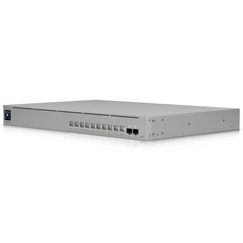 Ubiquiti USW-Pro-XG-10-PoE | Anahtarı | Etherlighting, 10x RJ45 10GbE, 2x SFP+, 400W, Layer 3