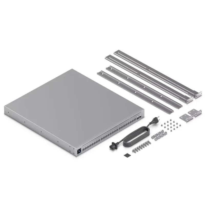 Ubiquiti USW-Pro-XG-24-PoE | коммутатор | Etherlighting, 16x RJ45 10GbE, 8x RJ45 2.5GbE, 2x SFP28, 720W, Layer 3