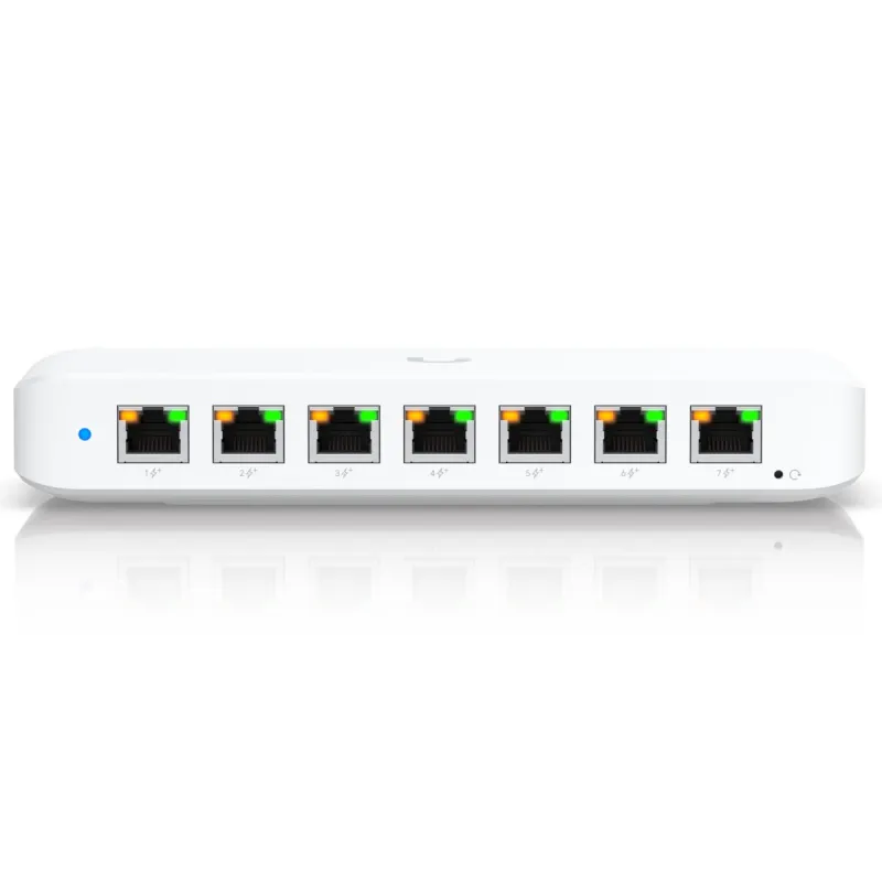 Ubiquiti USW-Ultra Anahtarı, 8x RJ45 1000Mb/s PoE+, PoE++ Girişi