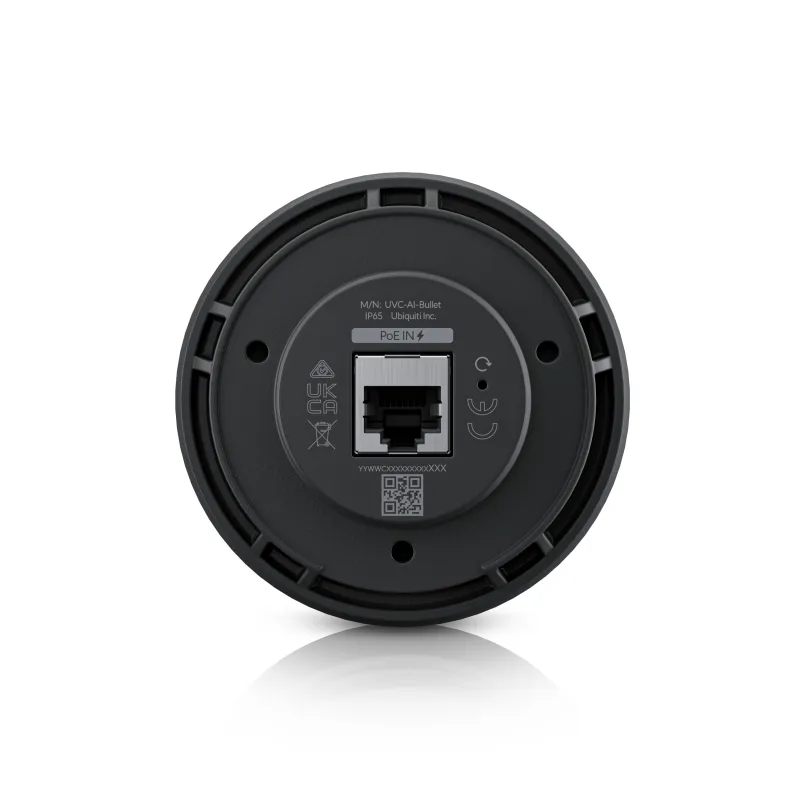 Ubiquiti UVC-AI-Bullet IP Kamerası, 4MP, 30fps, 1512p, IP65, PoE