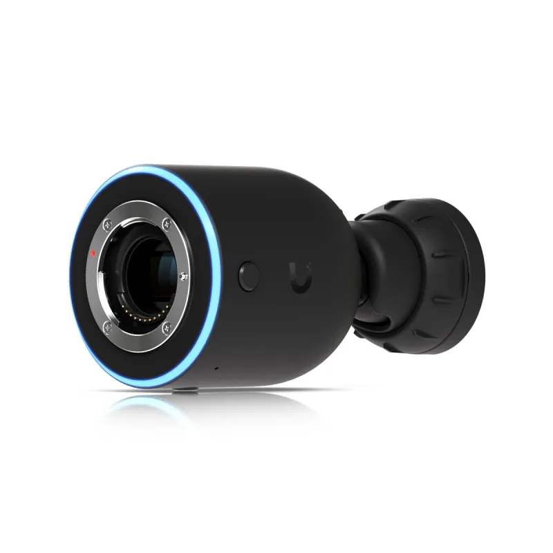 Ubiquiti UVC-AI-DSLR LD IP Kamerası, IPX5, 4K 30 fps, PoE+, 45mm Telefoto Lens, 1x RJ45 1Gb/s, Mikrofon, Hoparlör