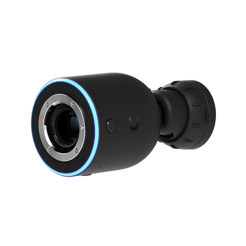 Ubiquiti UVC-AI-DSLR | Cámara IP | IPX5, 4K 30 fps, PoE+, lente gran angular, 1x RJ45 1Gb/s, micrófono, altavoz