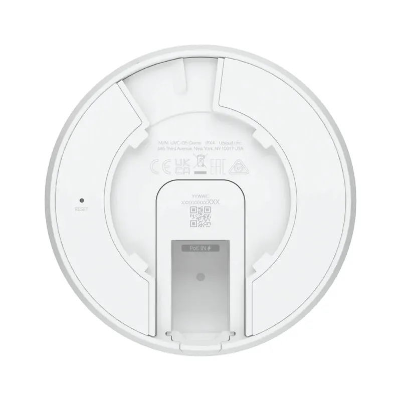 IP-камера Ubiquiti UVC-G5-Dome, 2K HD 30fps, PoE, монтаж на стене и потолке