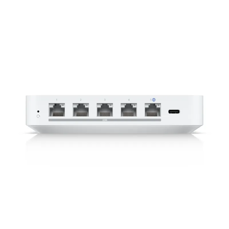 Ubiquiti UXG-Max | Brama UniFi | Gateway Max, 4x 2.5 GbE RJ45 LAN, 1x 2.5 GbE RJ45 WAN, USB-C