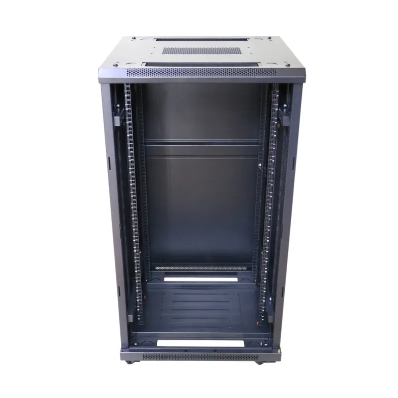 Rack Skříň Extralink 27U 600x600 Černá - Obrázek 3