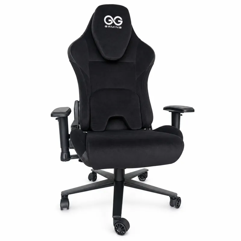 GG GAMING BY EXTRALINK FOTEL GAMINGOWY BIUROWY ERGONOMICZNY CZARNY STRIKER - Image 2