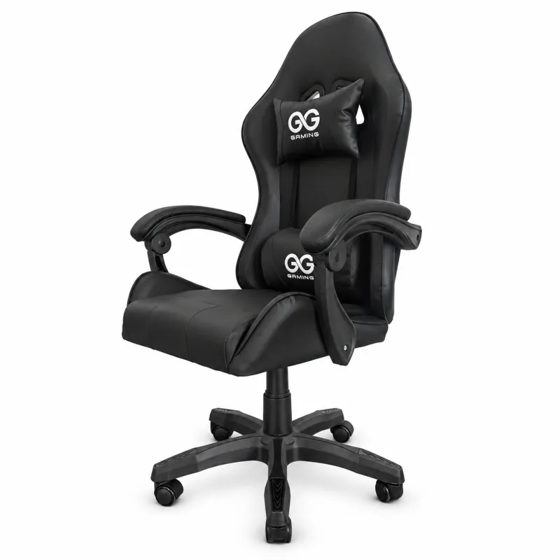 Extralink Gaming, silla gaming, de oficina, giratoria, tipo cubo, negra, G-524 - Imagen 3