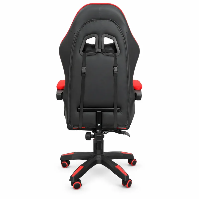 Extralink Gaming, gaming chair, office, swivel, bucket, black-red, G-522 - Image 2
