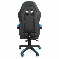 Extralink Gaming, cadeira gaming, de escritório, giratória, concha, preto-azul, G-523 - Imagem 2