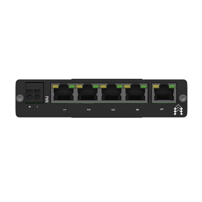 Přepínač Teltonika TSW010, 5x RJ45 100Mb/s, Pasivní PoE, IP30, DIN - Obrázek 4